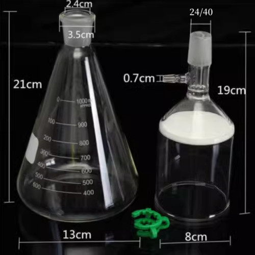Glass vaccum suction filter - glass,