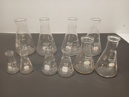 Lot glass erlenmeyer - lot,