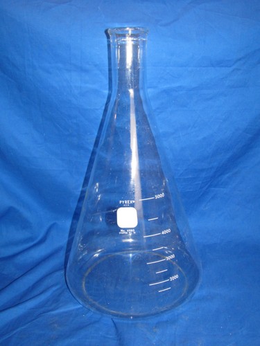 Pyrex 6000ml glass erlenmeyer - 6000ml,