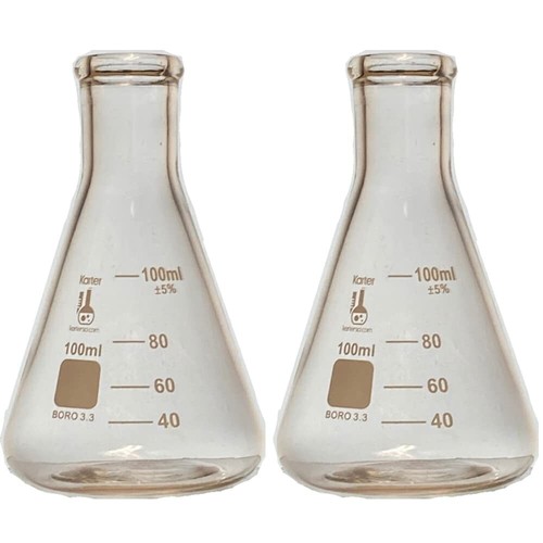 100ml narrow mouth erlenmeyer - 100ml,