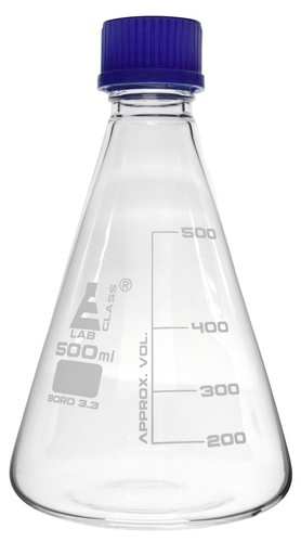 500ml erlenmeyer conical - erlenmeyer, flask